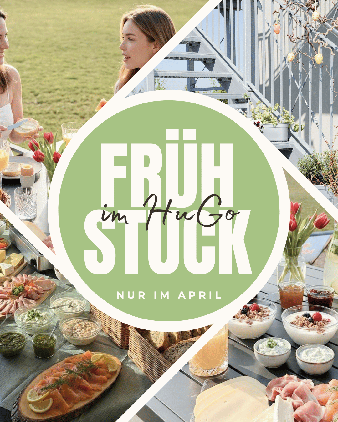 Frühstücksbuffet am Hufeisensee